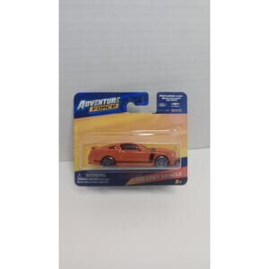 2023 Maisto 1:64 Adventure Force 2013 Orange Ford Mustang Boss 302